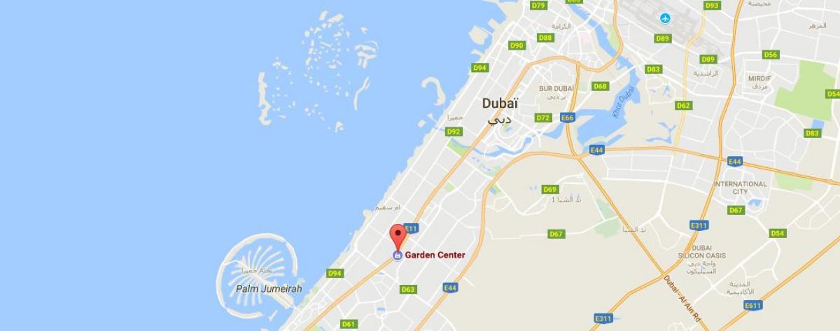 Дубаи вртић центар за локација на мапи