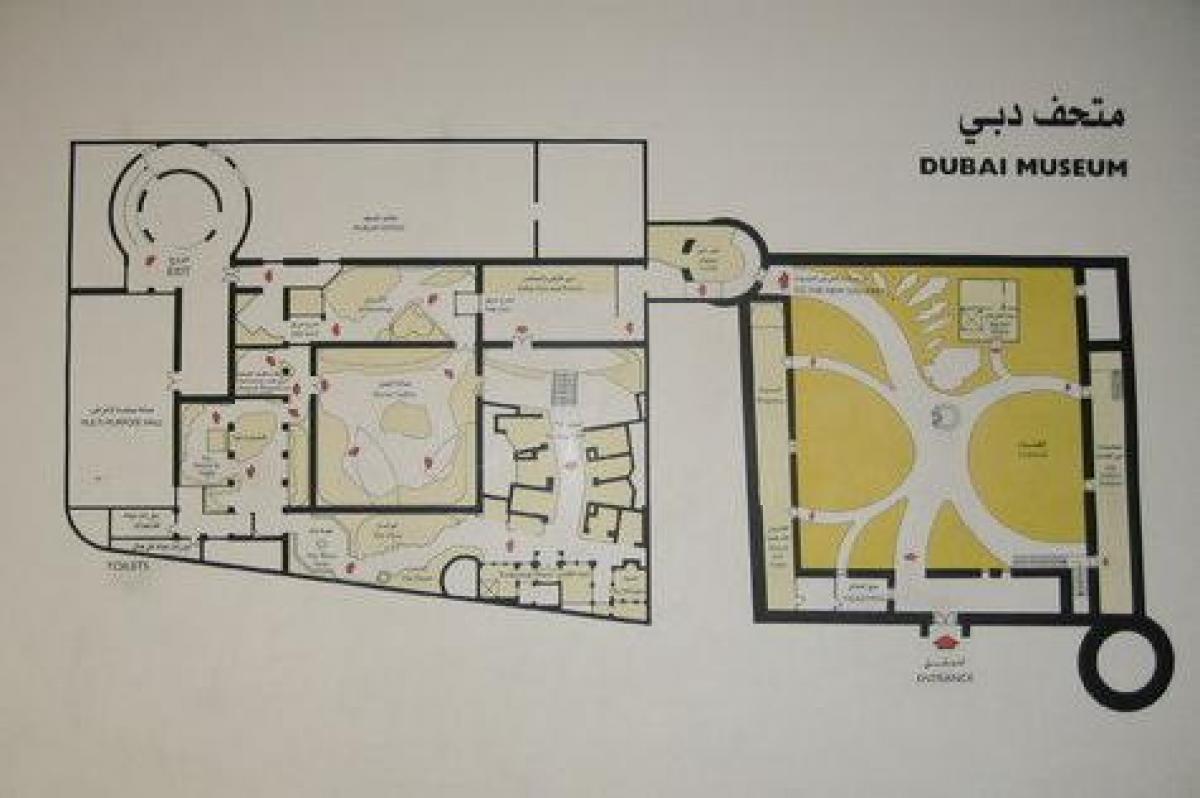 Музеј Дубаија локација на мапи