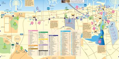 Златни тржиште Дубаија мапи