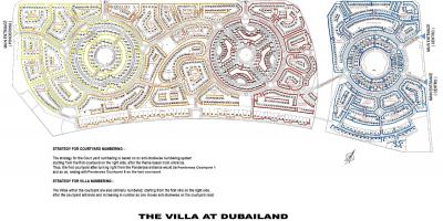 Вила Дубаи локација на мапи