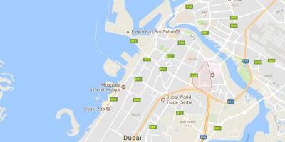 Карта Оуд Мета Дубаи